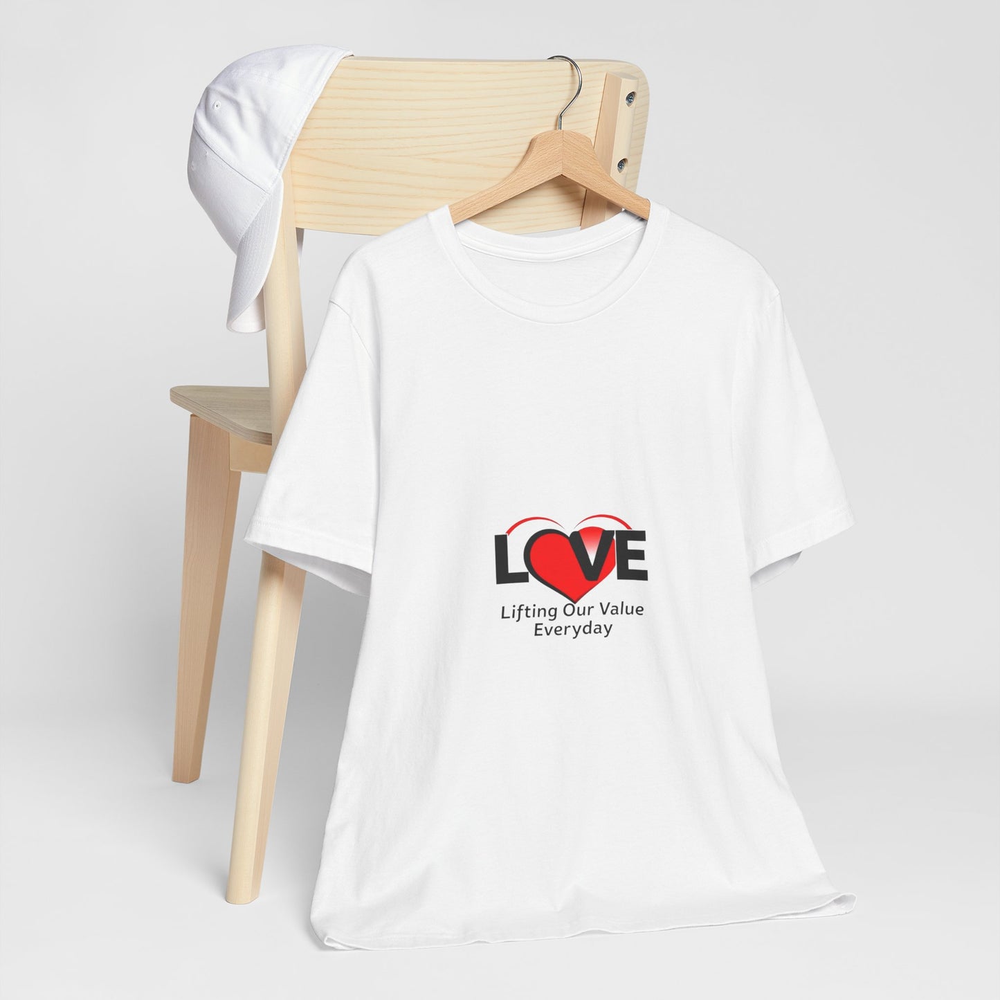 Love Value Unisex Jersey Tee - Inspirational Everyday Wear