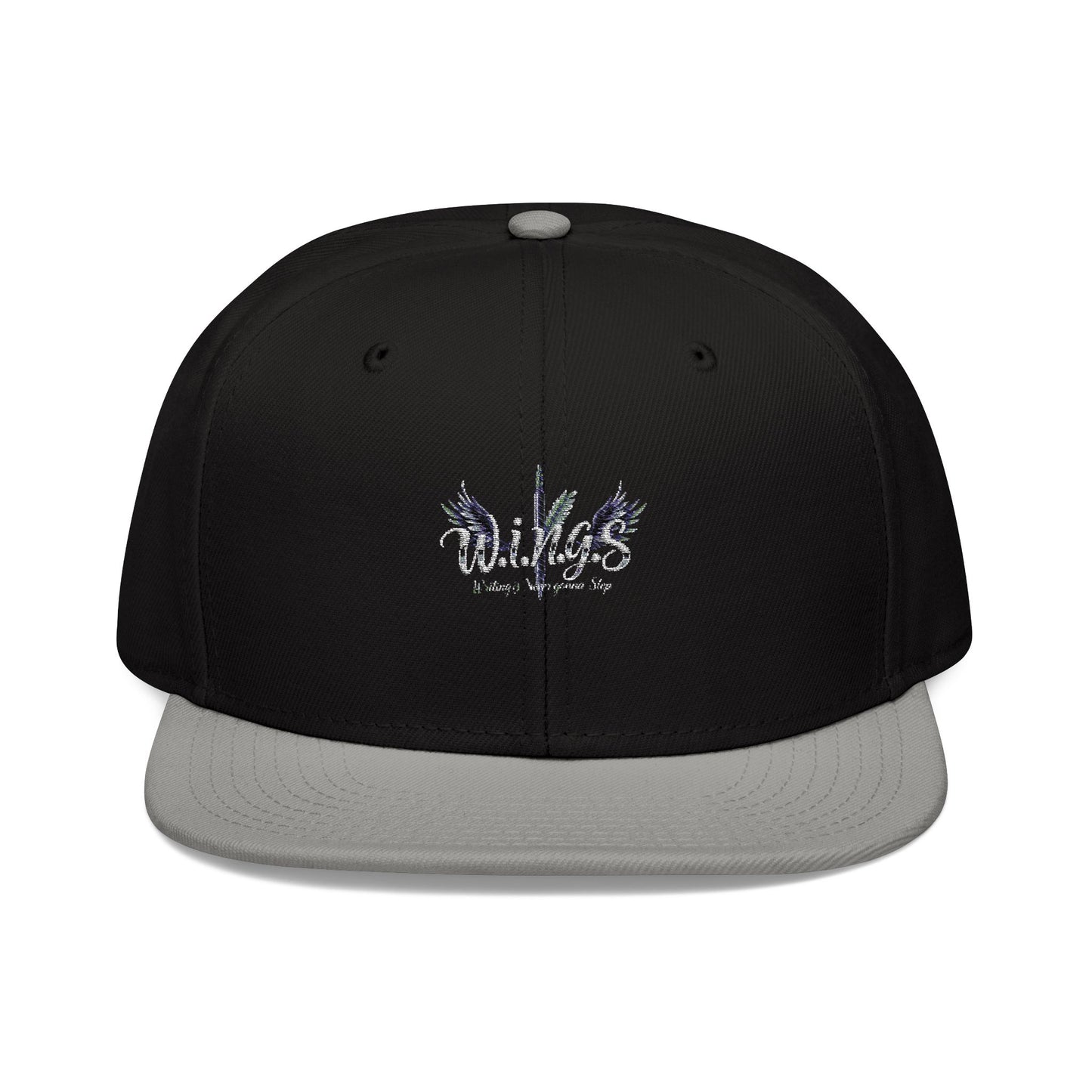 Snapback Cap - Words of Encouragement Embroidery