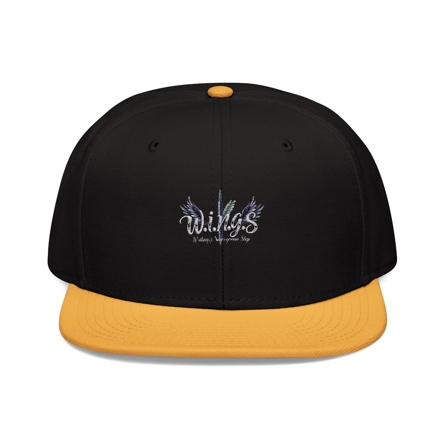 Snapback Cap - Words of Encouragement Embroidery