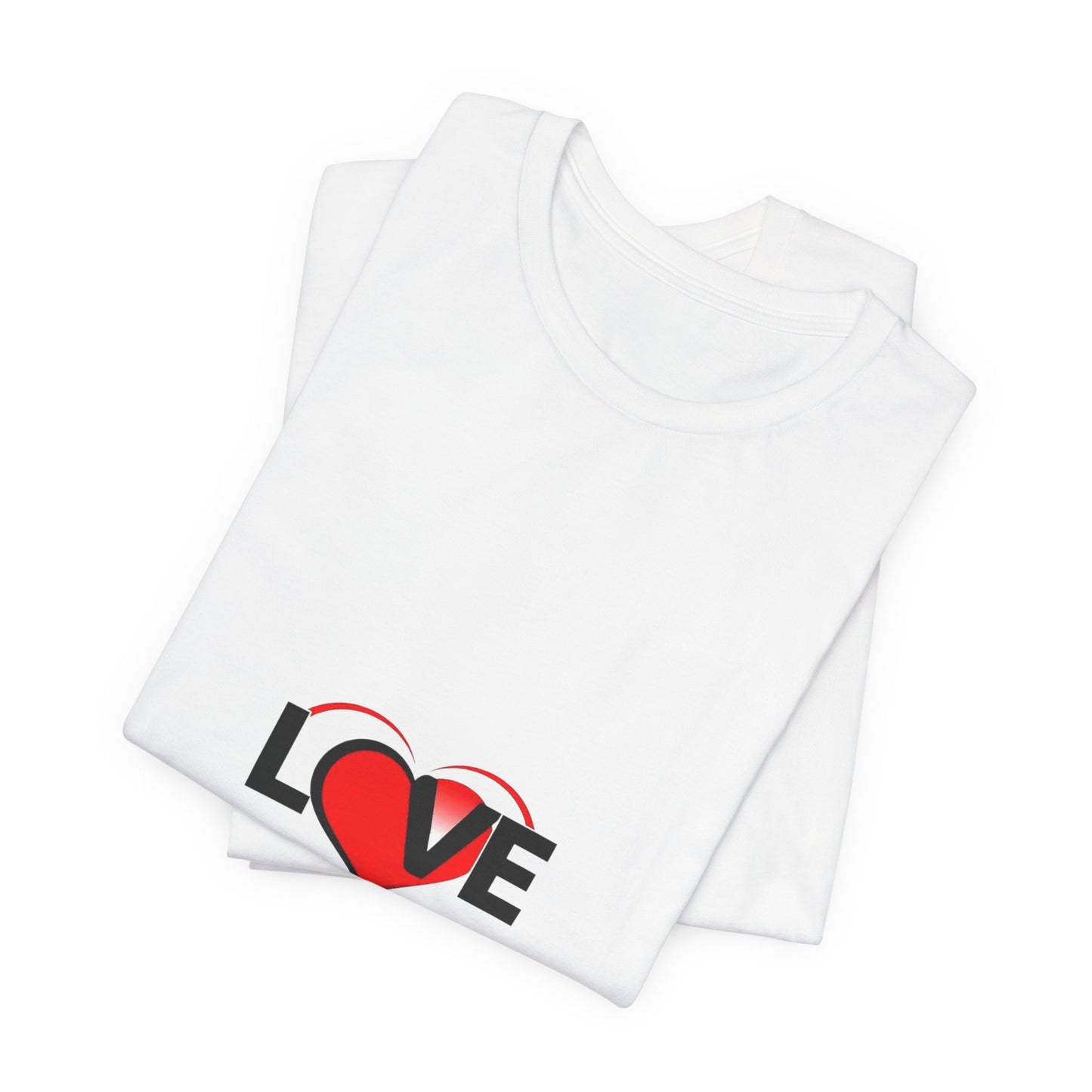Love Value Unisex Jersey Tee - Inspirational Everyday Wear
