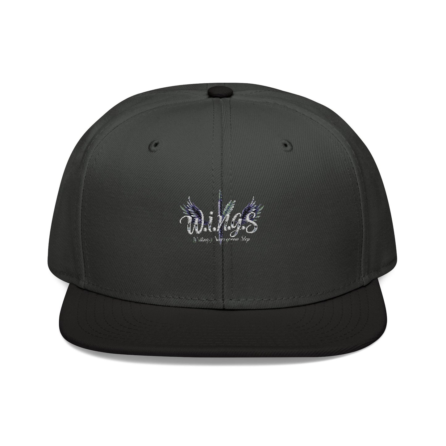 Snapback Cap - Words of Encouragement Embroidery