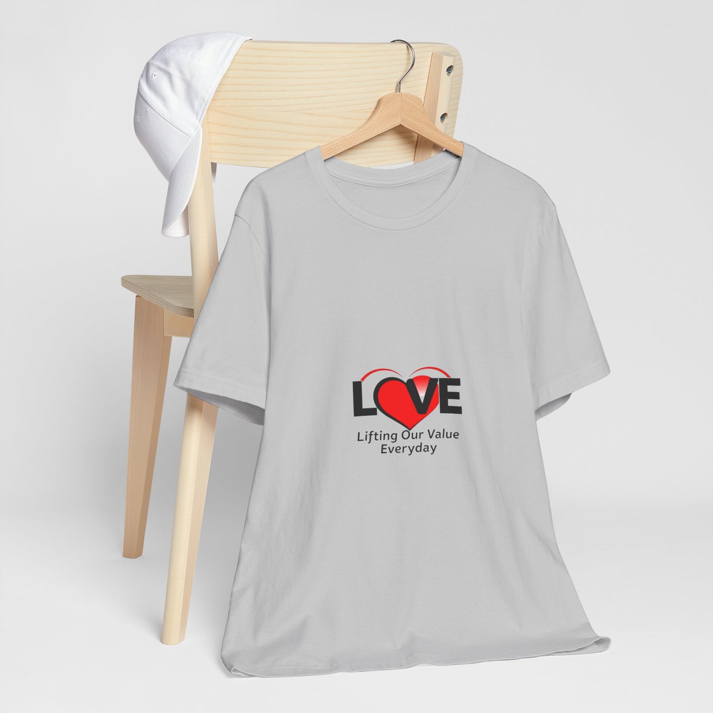 Love Value Unisex Jersey Tee - Inspirational Everyday Wear