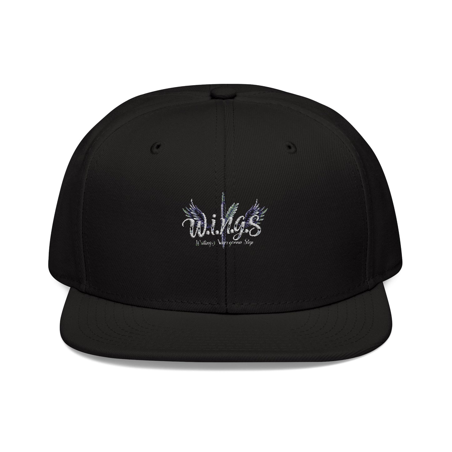 Snapback Cap - Words of Encouragement Embroidery