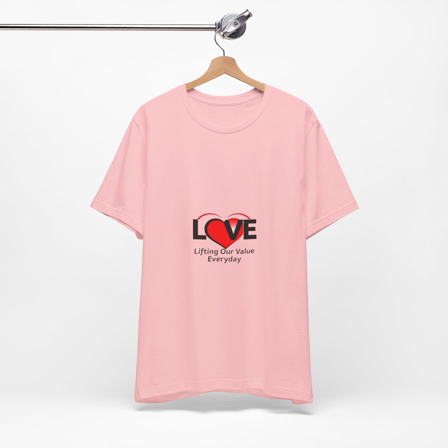 Love Value Unisex Jersey Tee - Inspirational Everyday Wear