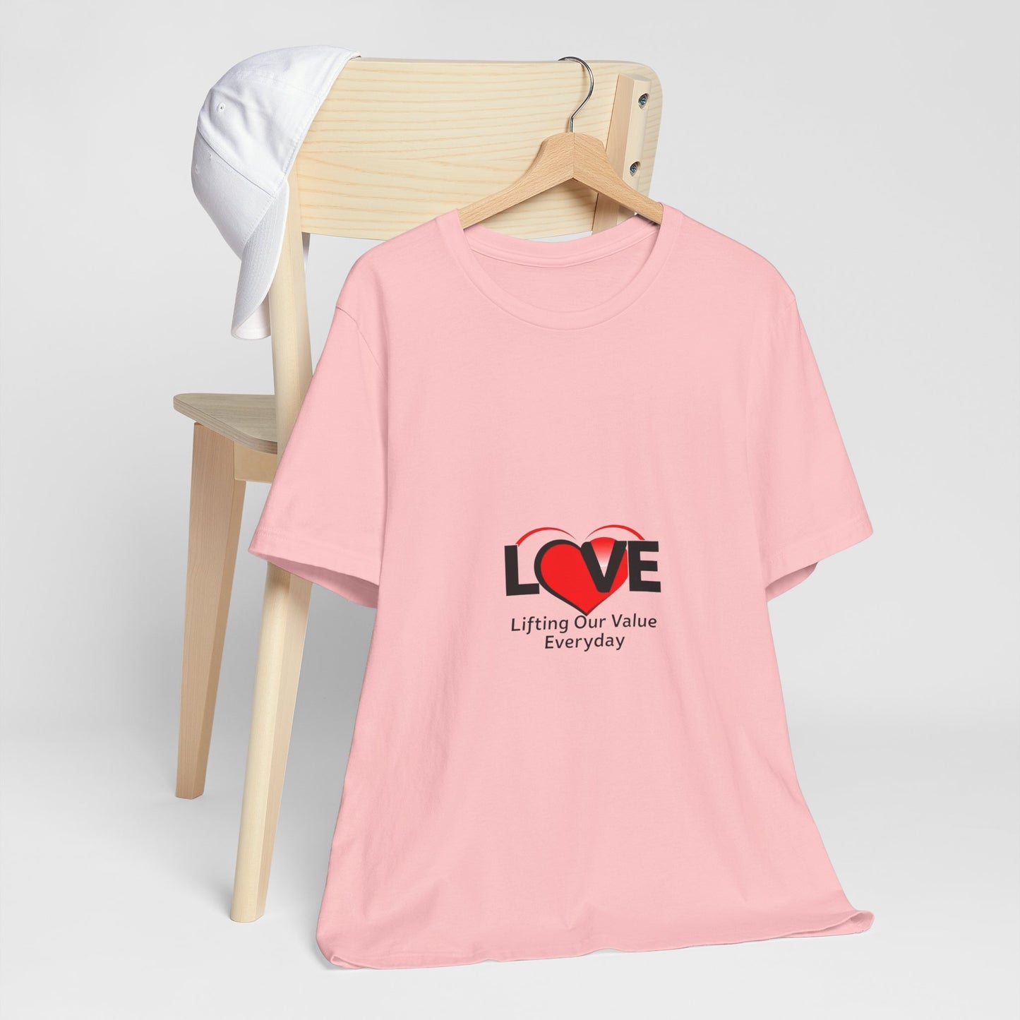 Love Value Unisex Jersey Tee - Inspirational Everyday Wear