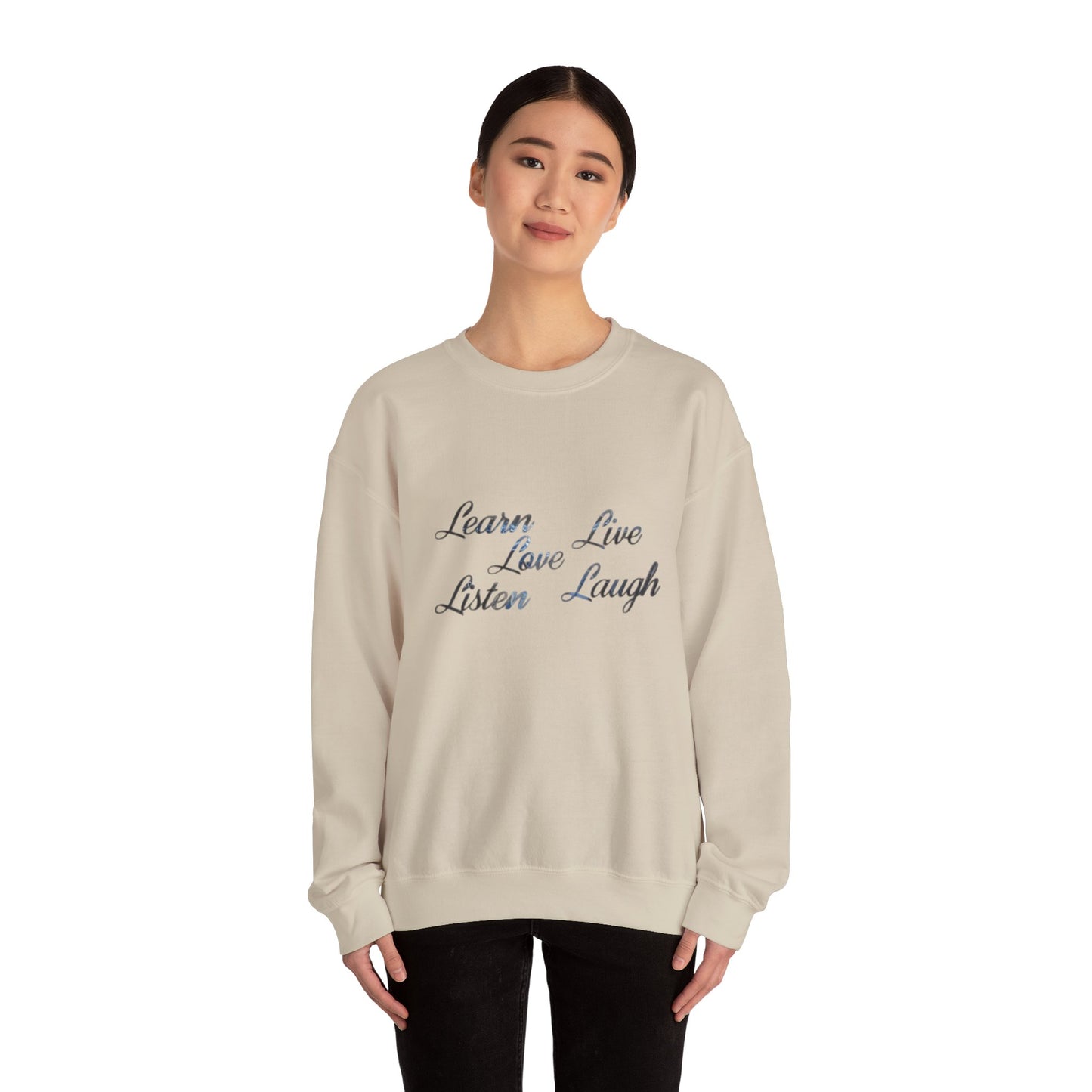 Inspirational Quote Crewneck Sweatshirt — Motivational Cozy Sweater
