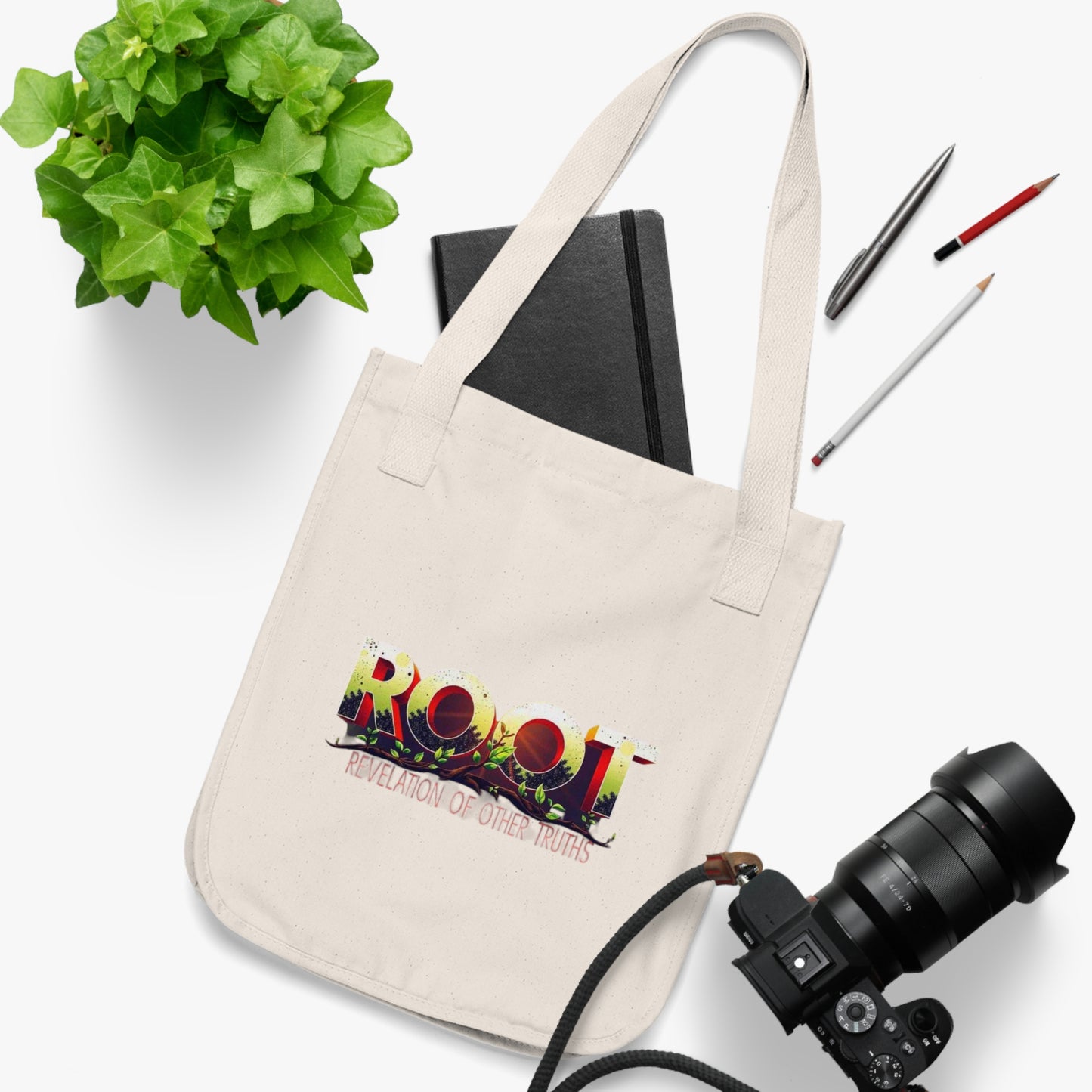 Organic Canvas Tote Bag