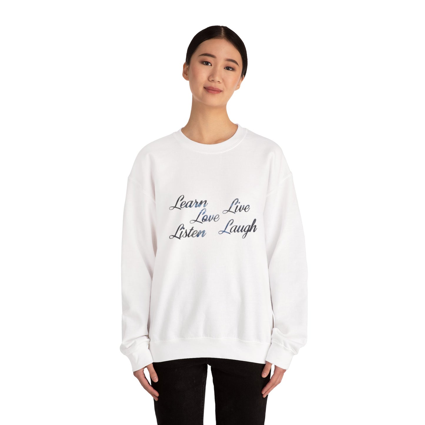 Inspirational Quote Crewneck Sweatshirt — Motivational Cozy Sweater