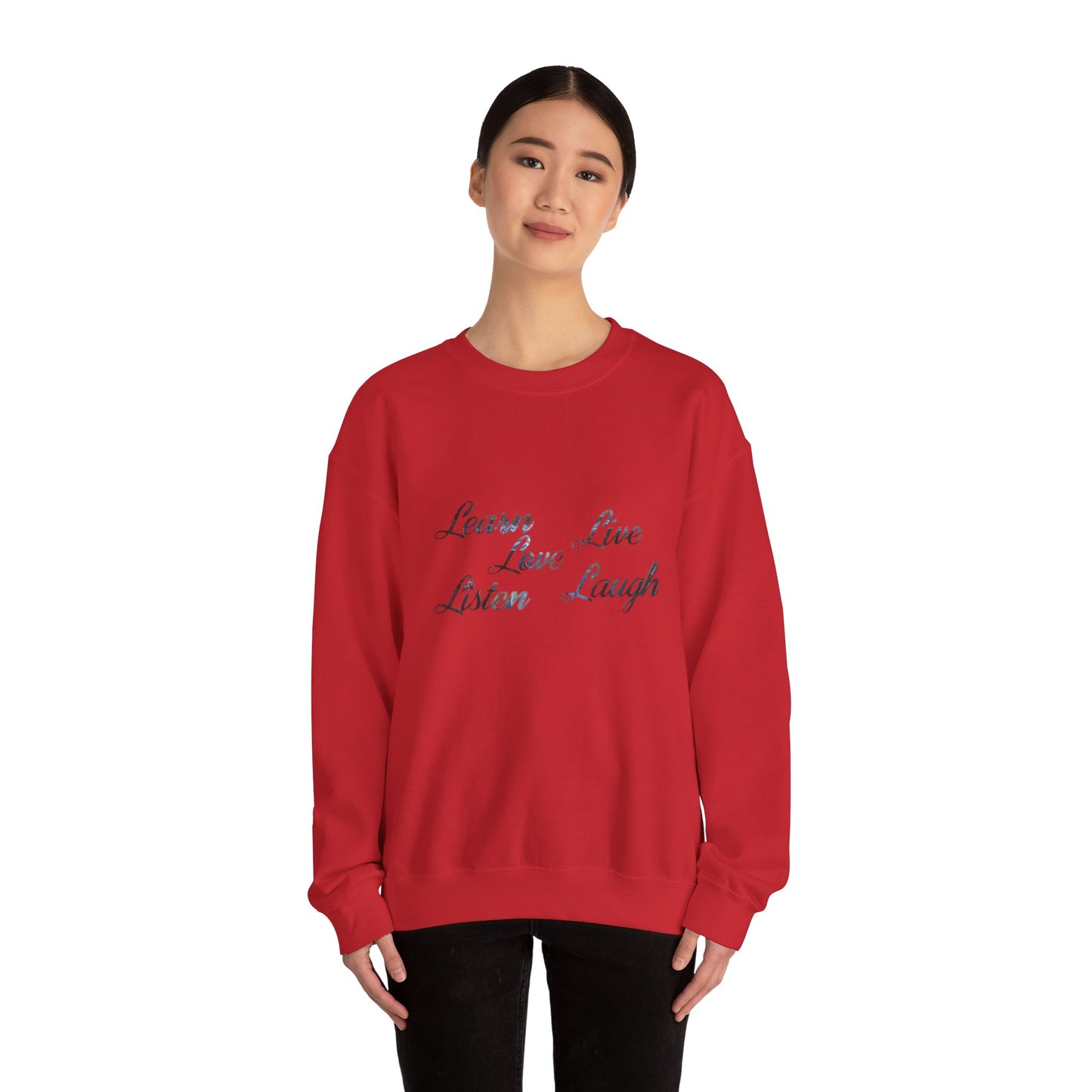Inspirational Quote Crewneck Sweatshirt — Motivational Cozy Sweater