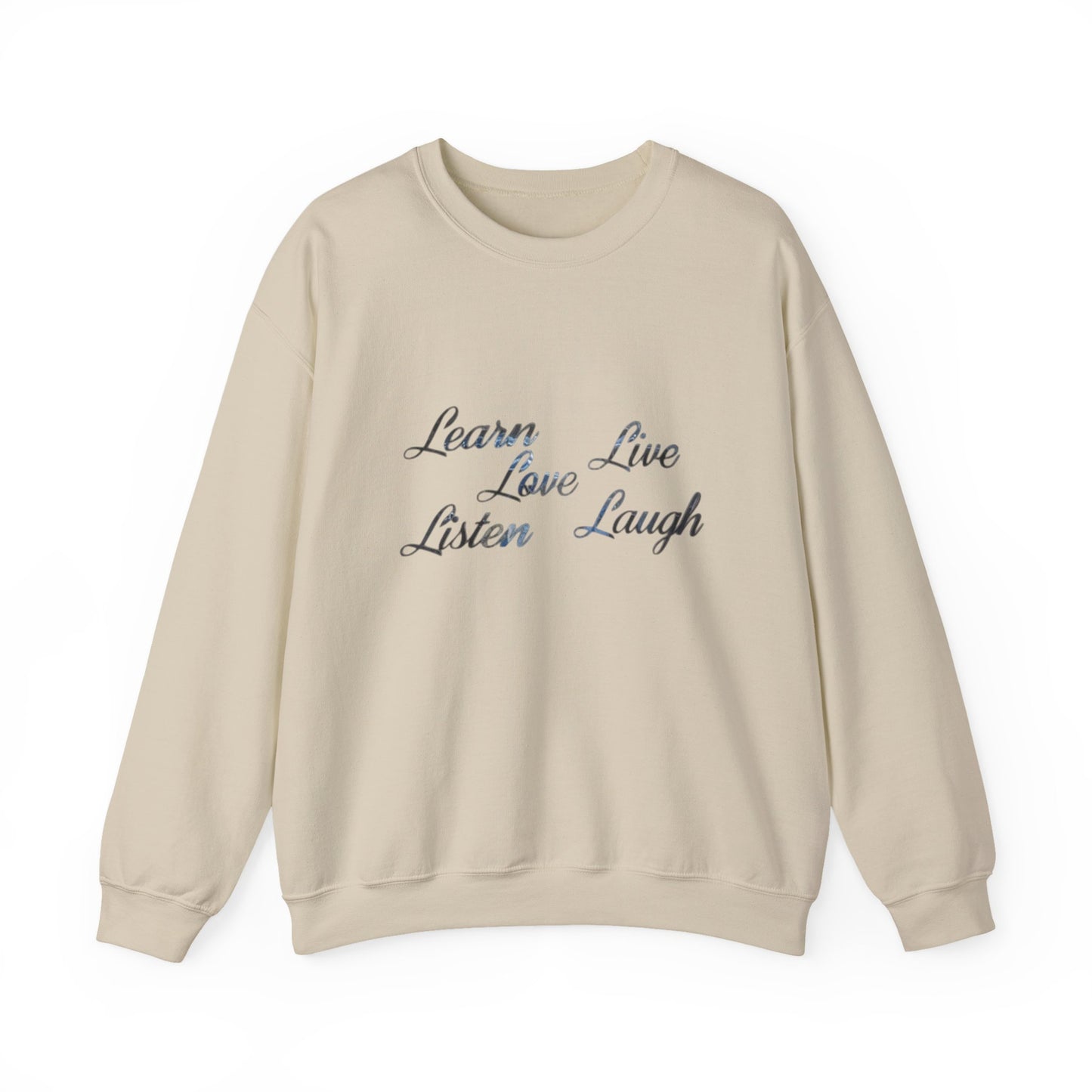 Inspirational Quote Crewneck Sweatshirt — Motivational Cozy Sweater