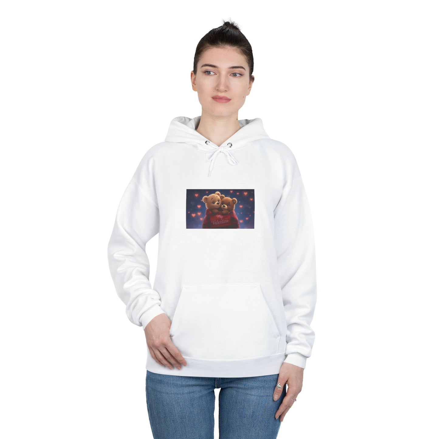 Valentine's Day Eco Hoodie — 'Gift a Loved One' Pullover
