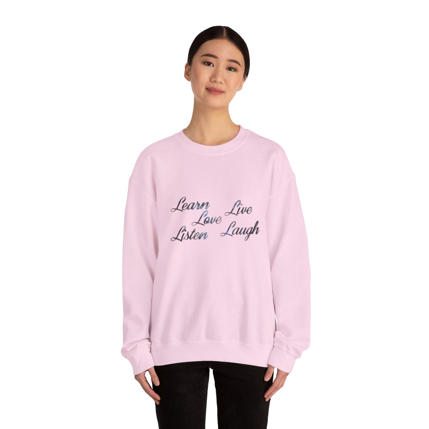 Inspirational Quote Crewneck Sweatshirt — Motivational Cozy Sweater