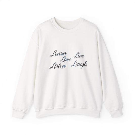 Inspirational Quote Crewneck Sweatshirt — Motivational Cozy Sweater