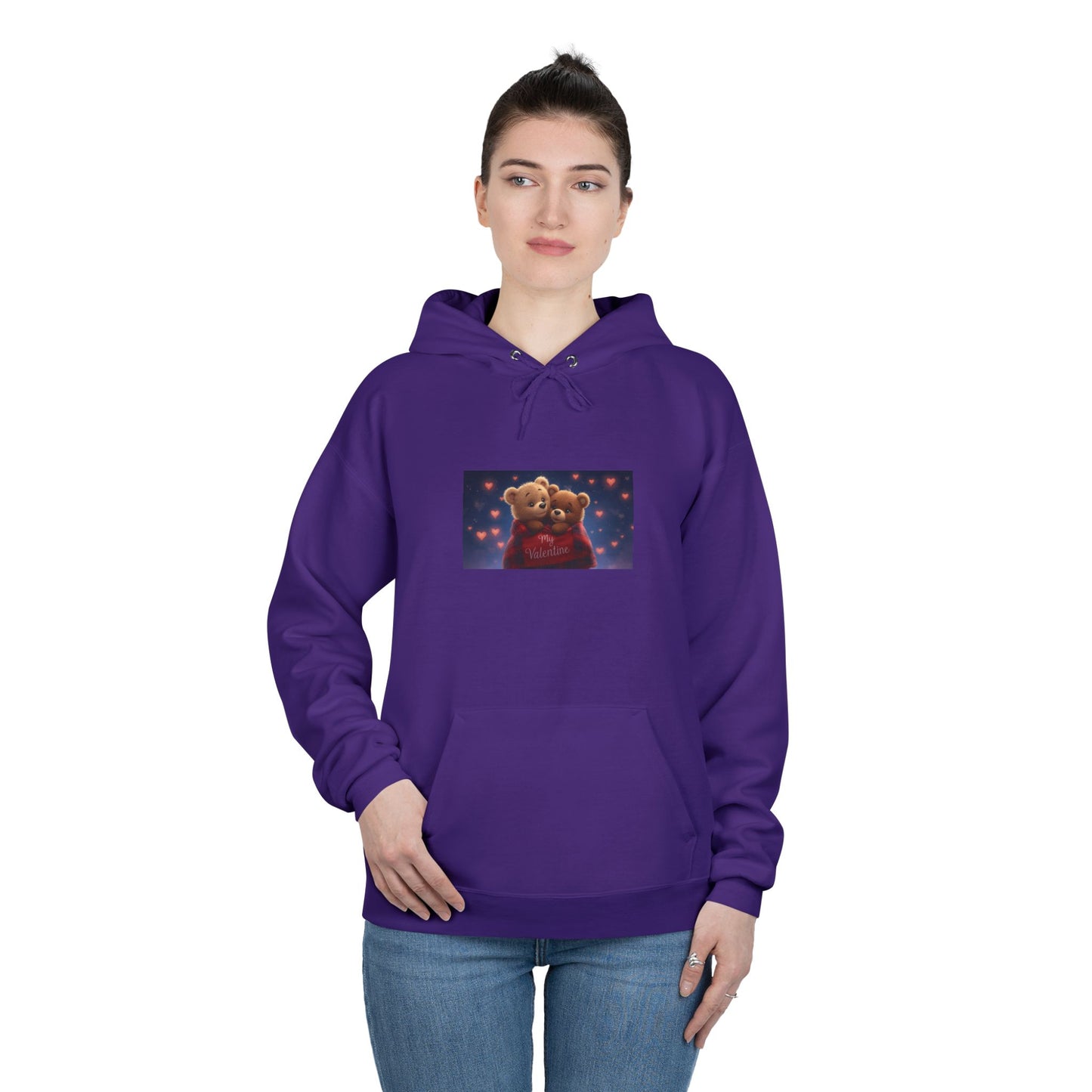 Valentine's Day Eco Hoodie — 'Gift a Loved One' Pullover