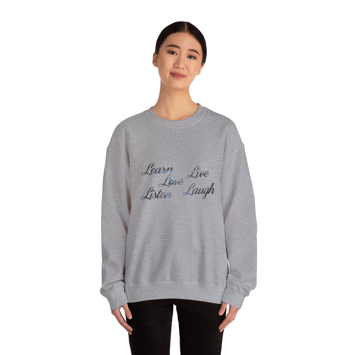 Inspirational Quote Crewneck Sweatshirt — Motivational Cozy Sweater